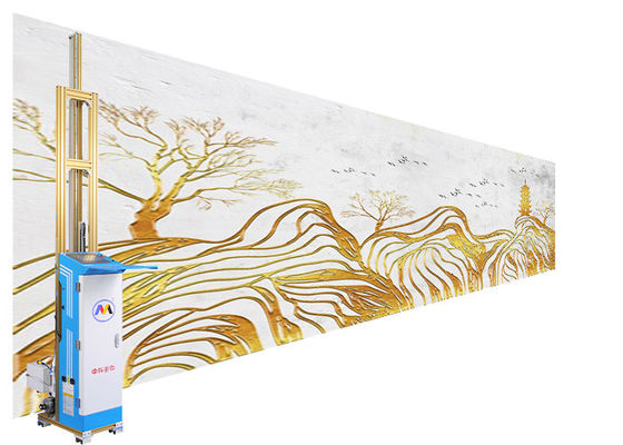 380W 3 ডি ওয়াল পেন্টিং প্রিন্টার, 47HZ-63HZ ওয়াল মুরাল প্রিন্টার মেশিন