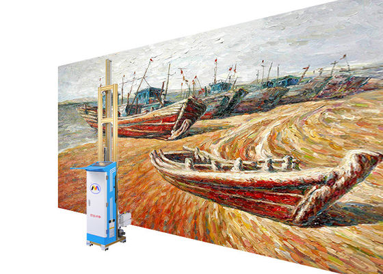 Zkmc 220v উল্লম্ব 3 ডি ওয়াল প্রিন্টিং মেশিন, লেজার পজিশনিং ওয়াল প্রিন্টার
