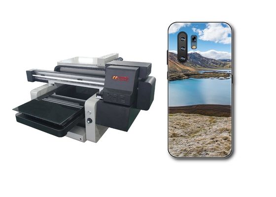 সম্পূর্ণ স্বয়ংক্রিয় 5 রঙ 60x40cm 120w Uv Flatbed প্রিন্টার