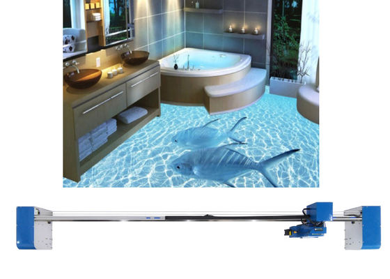 ফ্লোর গ্রাউন্ড Zkmc 3d 720dpi Multifunction Flatbed Printer