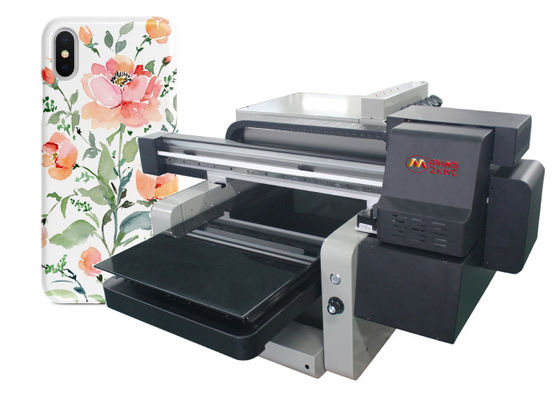 5 কালার 60x40cm 120w A2 Uv ফ্ল্যাটবেড প্রিন্টার ফুল অটোমেটিক